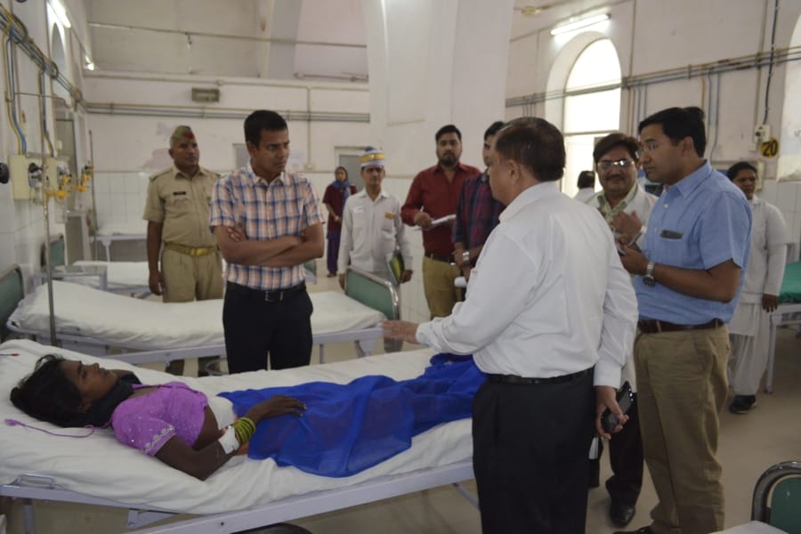 meeting of officers begin due to cm inspection in agra