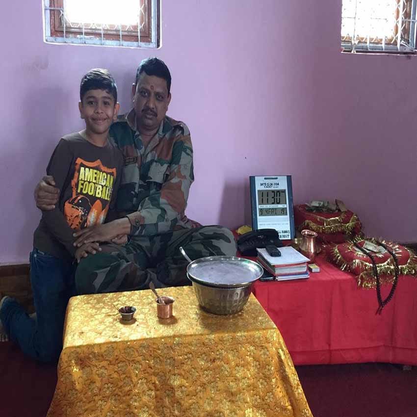 Hanuman Tok temple run by the Indian army