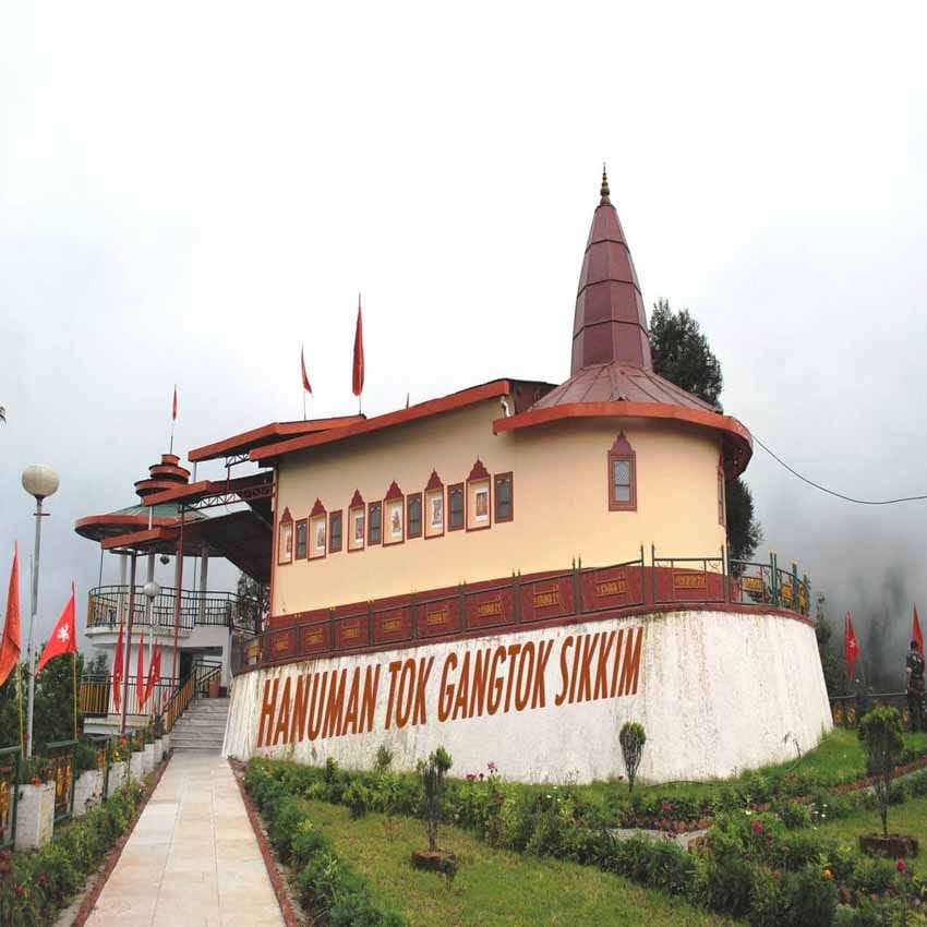 Hanuman Tok temple run by the Indian army