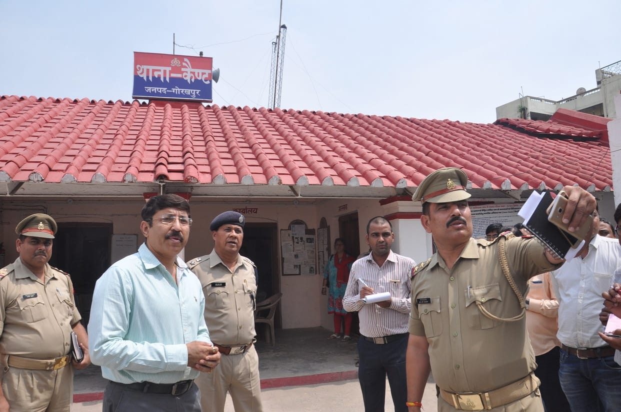DM took Inspection of Cantt Thana