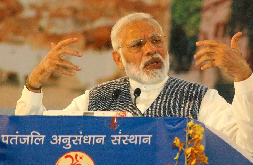 Ramdev talks modi about the false picture of his death 