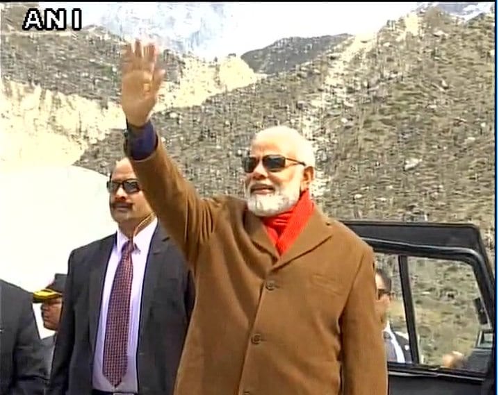 pm narendra modi kedarnath dham yatra in photos