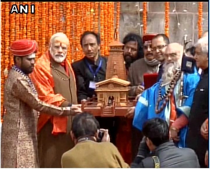 pm narendra modi kedarnath dham yatra in photos