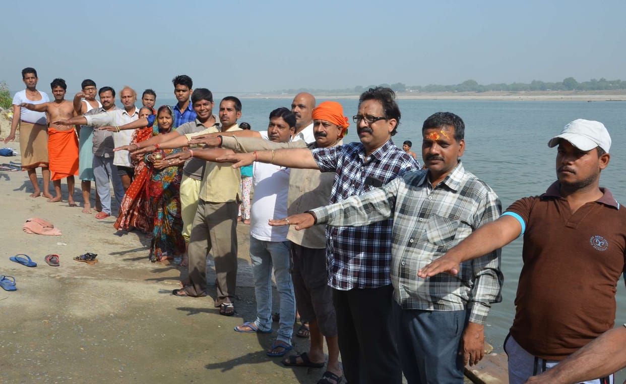 Help to clean the life-style ganga