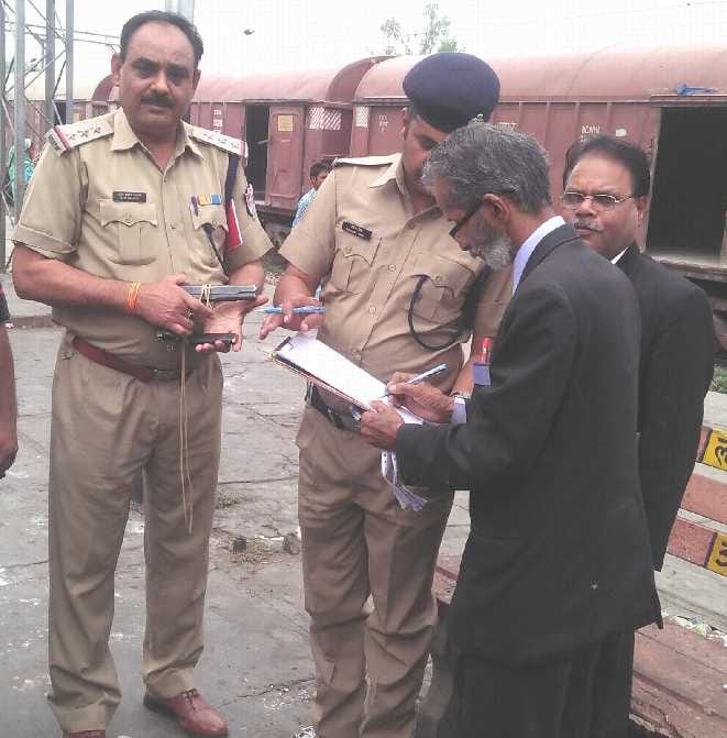 TT found mla's pistol in train 