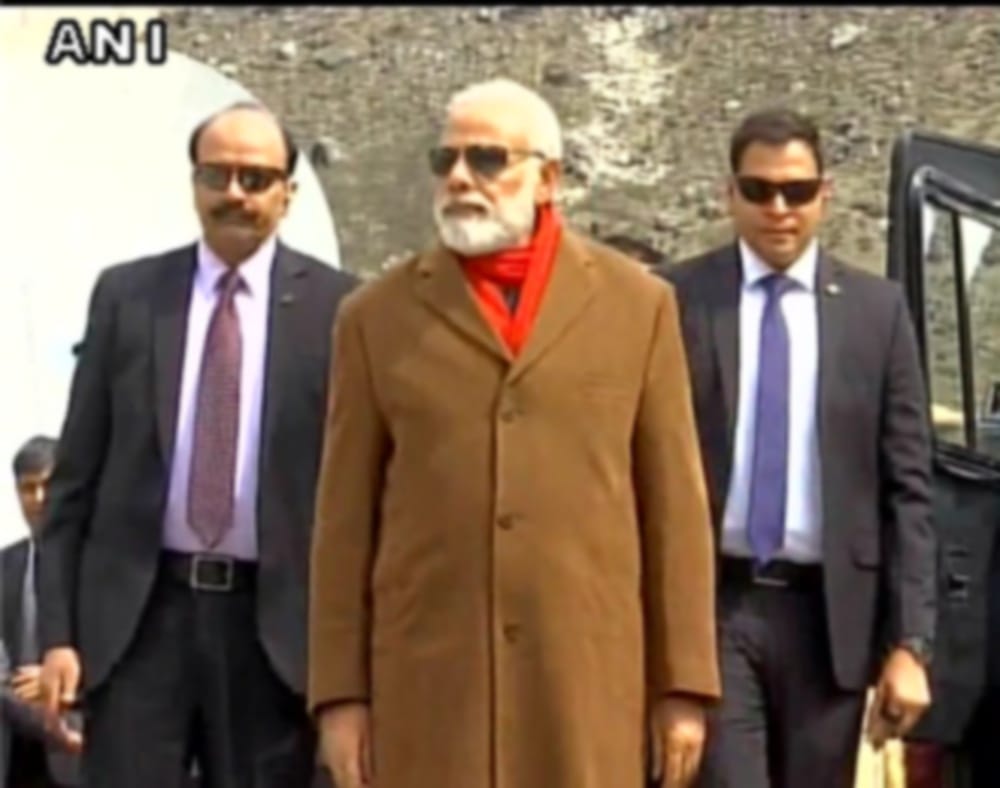 pm modi overcoat viral in social media