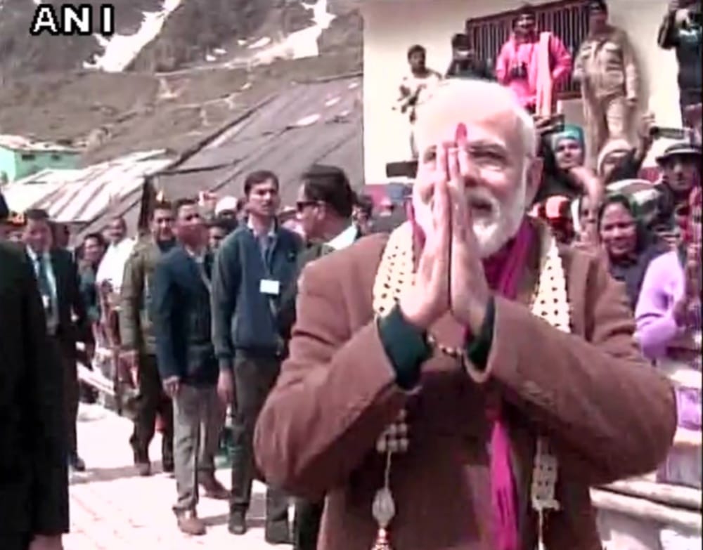 pm Modi paid fees for Rudrabhishek in kedarnath