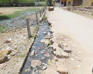 Drinking water and sanitation main prblomes of wards