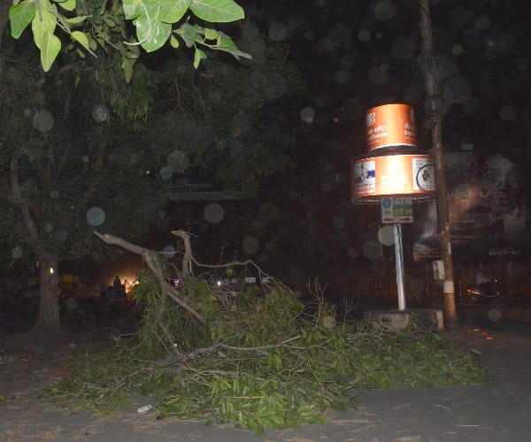 fast winds in Lucknow.
