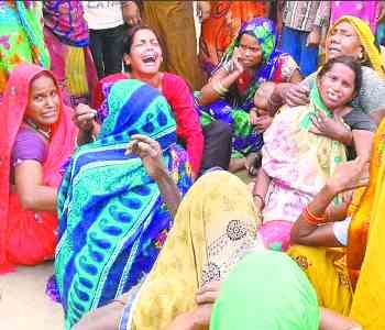 Traktor-Trolley kills a student, injures brother