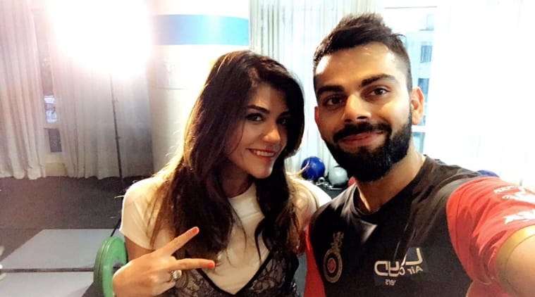 Virat Kohli was looking at the cue card says Archana Vijaya on viral picture