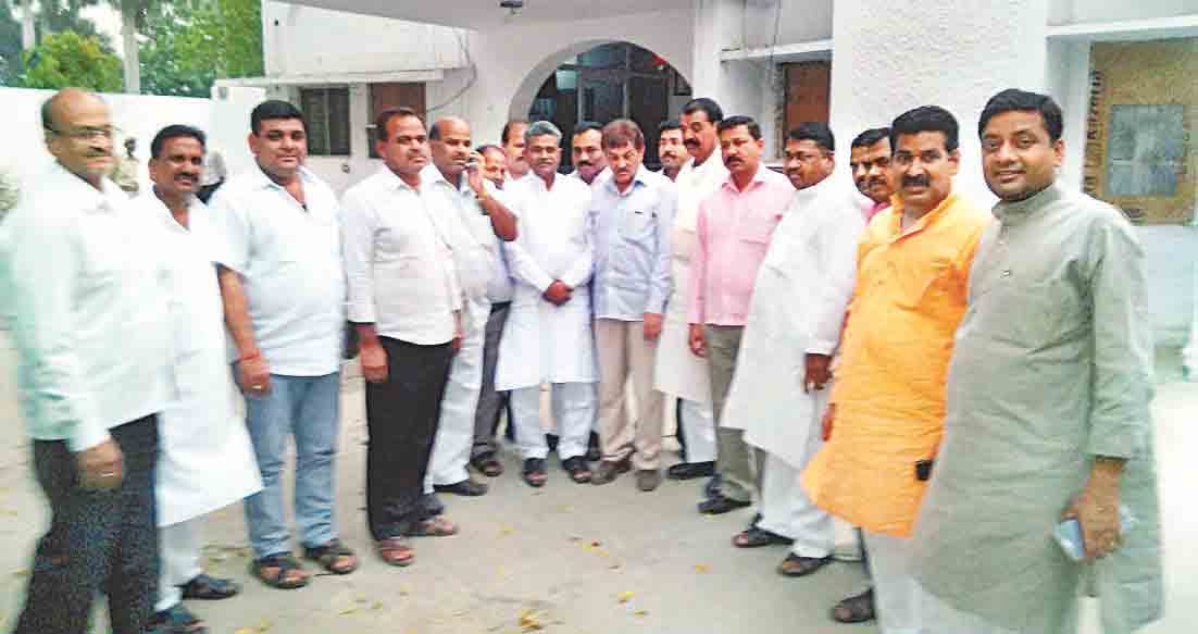 bjp workers anoyed