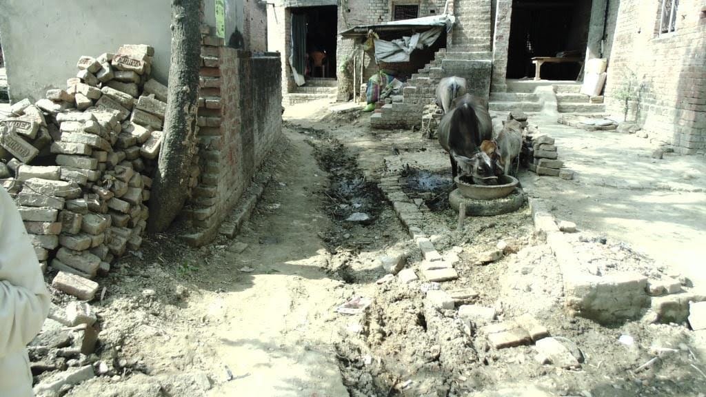Electrification incomplete, CC Road broken