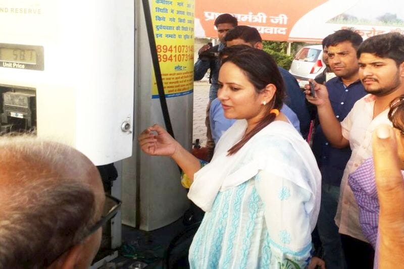 second day also Raid on petrol pumps