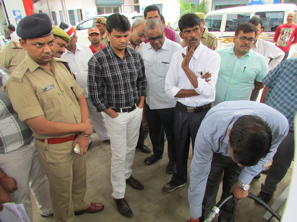 DM stops pay of two officials