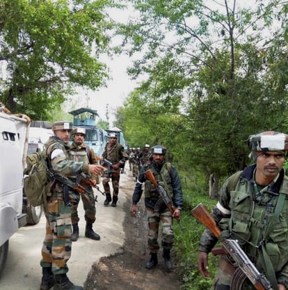 infiltration bid unsuccesful from Line of control in kashmir