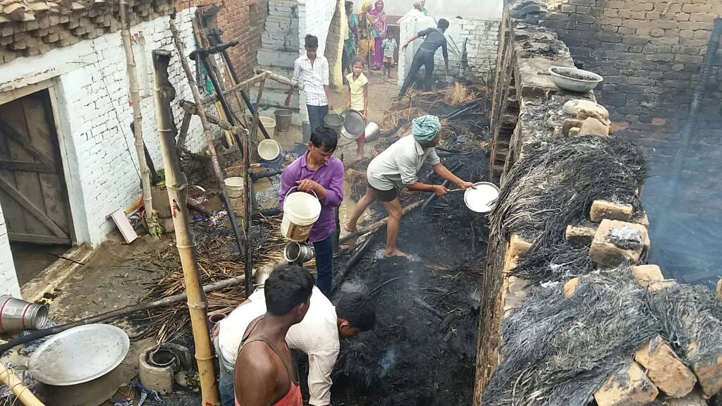 Three huts to be destroyed by fire