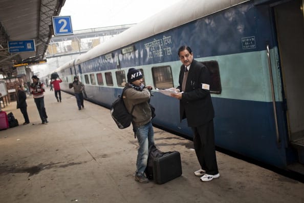 indian railway new system to buy tickets in train