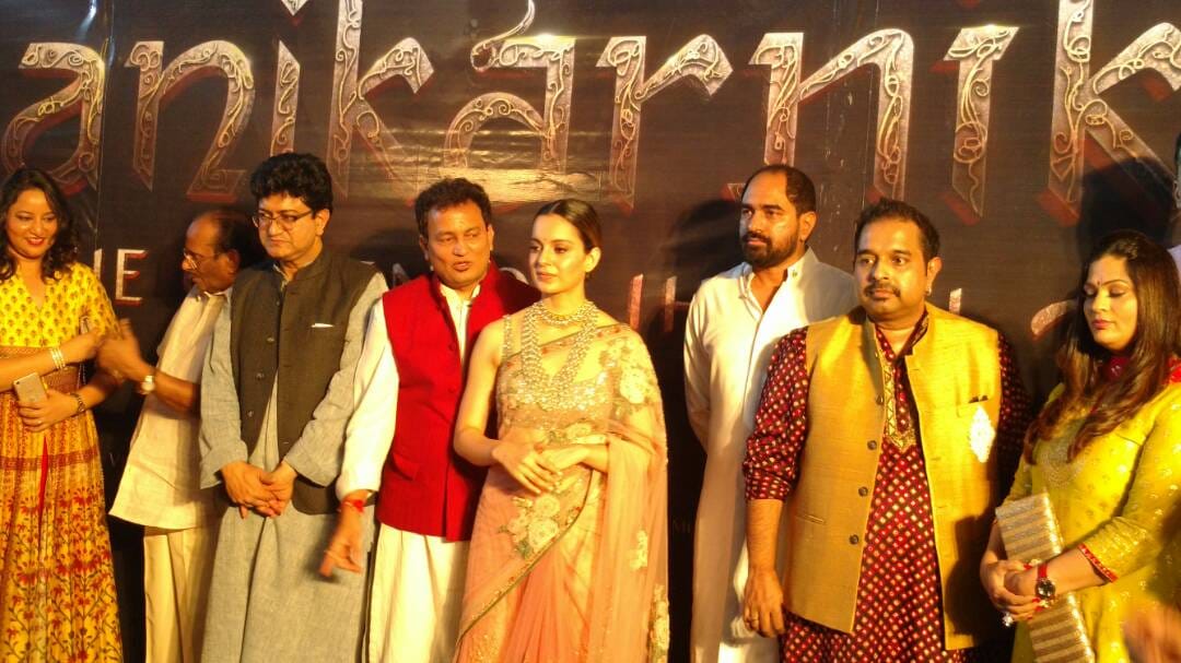 the first poster of manikarnika the jhansi is launch in varanasi