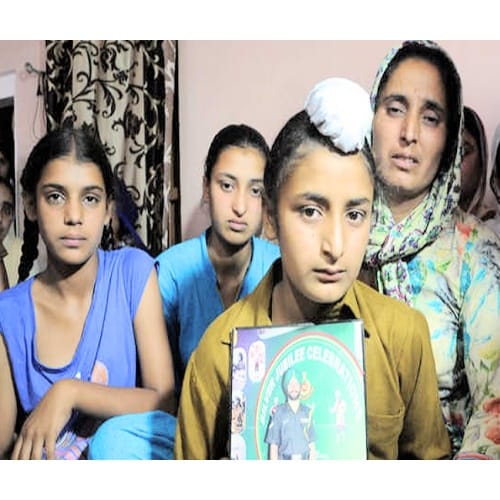 IAS officer Yunus Khan and IPS officer Anjum Ara adopted daughter of  Tarantaran Martyr Paramjeet 