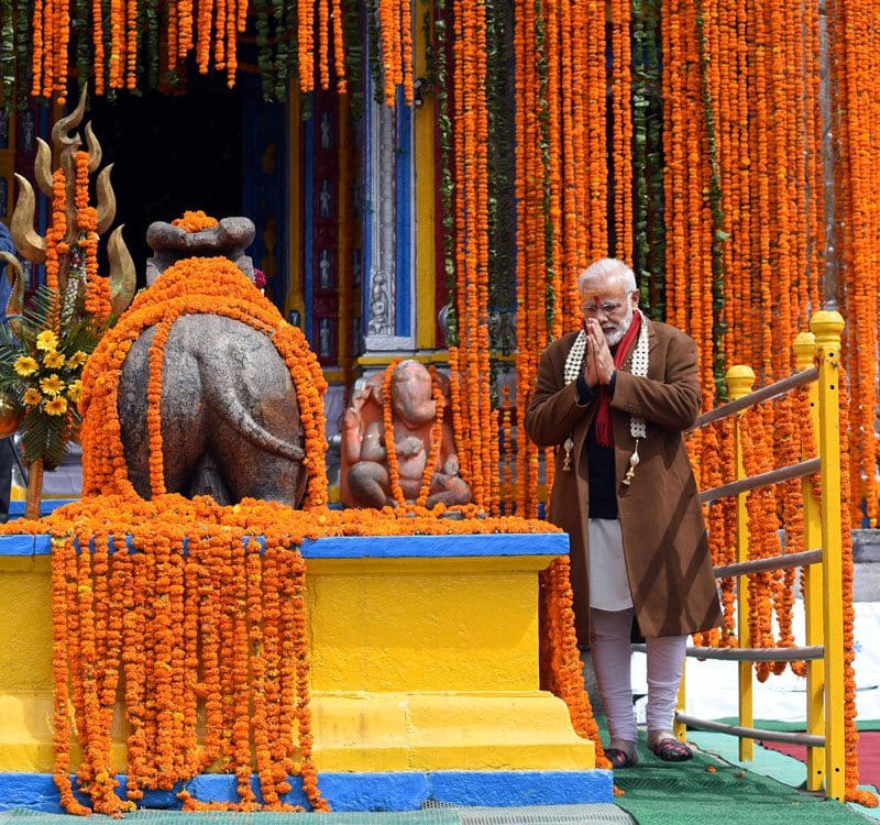 what pm modi said about kedarnath temple