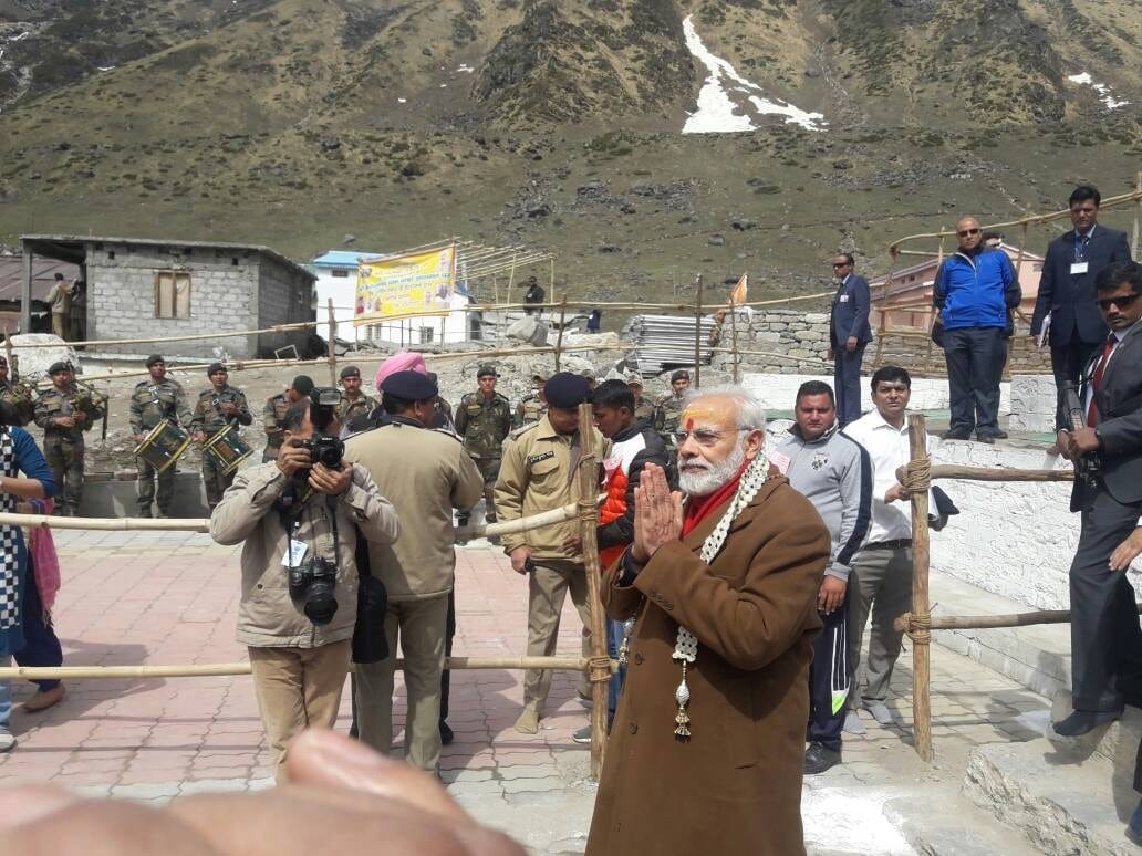 pm modi bring precious moments from kedarnath dham 