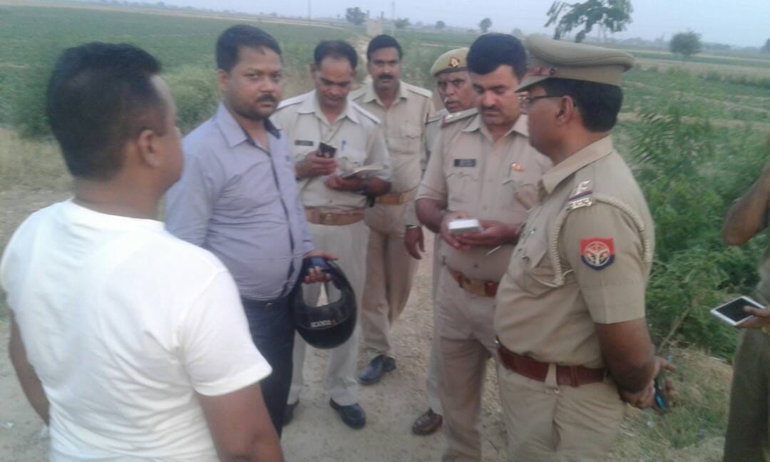 Bag on the highway in Buxar