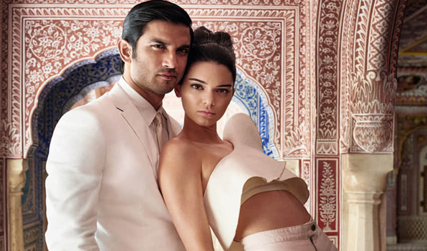  photoshoot of sushant singh raajput and Kendall Jenner for vogue india