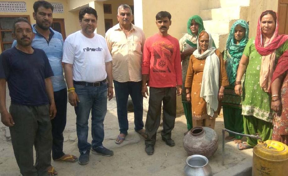 majour water prblem in Bangarh