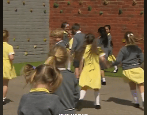 7 year old Indian girl Anu runs on running blade in uk