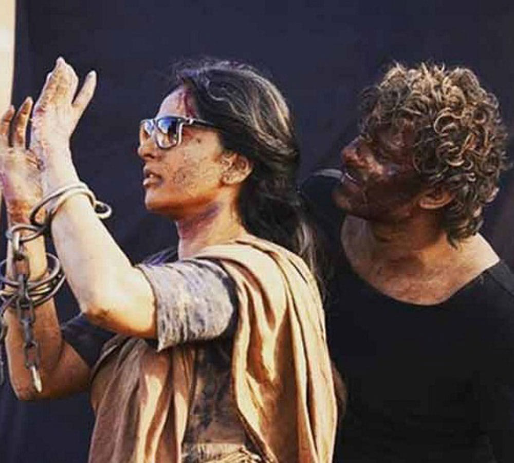 behind-the-scene moments from the sets of Baahubali the conclusion