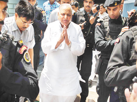 ajant singh becomes the sarthi of seculer morcha