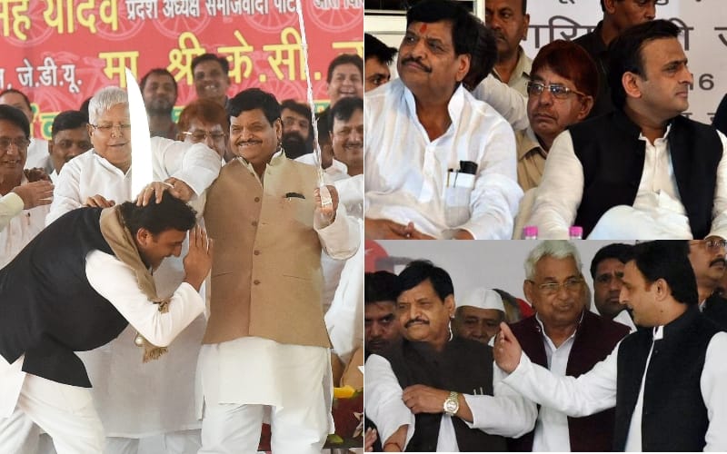 shivpal announces new front, sneak peek on shivpal akhilesh clash