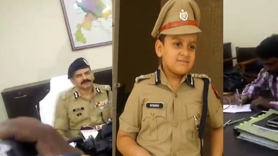 child atharv meet with adg law and order