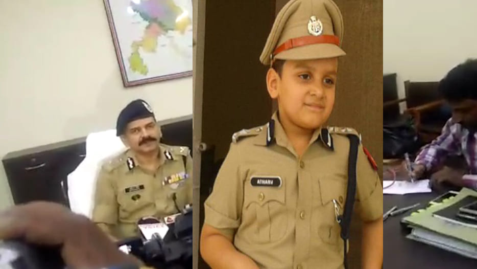 child atharv meet with adg law and order