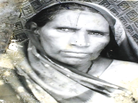 Cancer victim's mother Strangulation