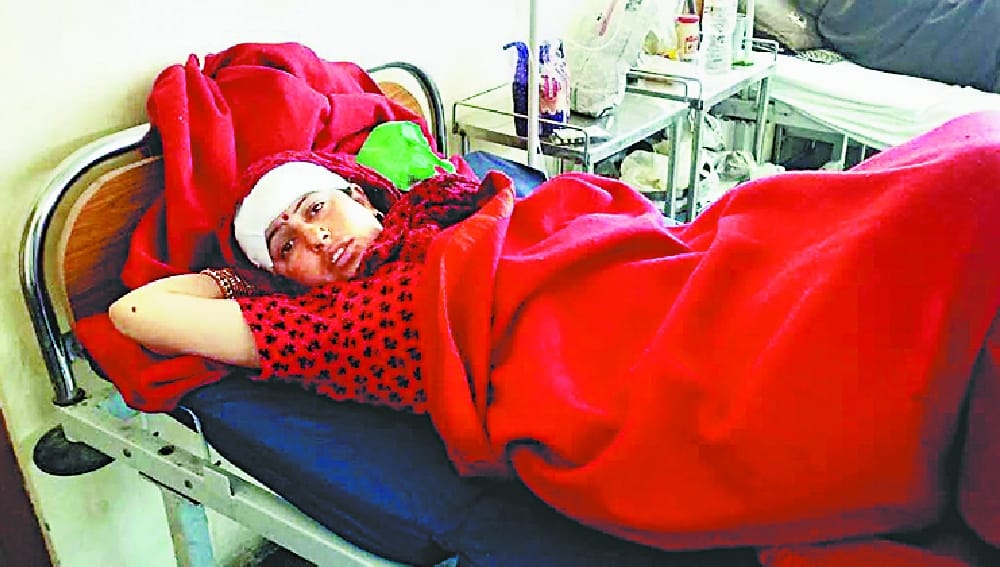  A Person Attacked His Wife at Chamba.