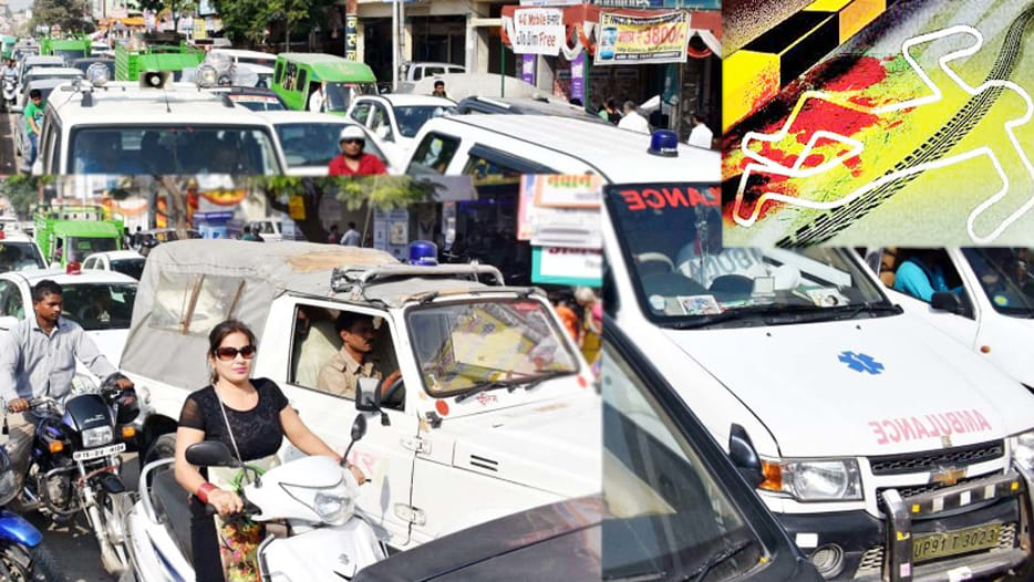 traffic jam killed mother and son