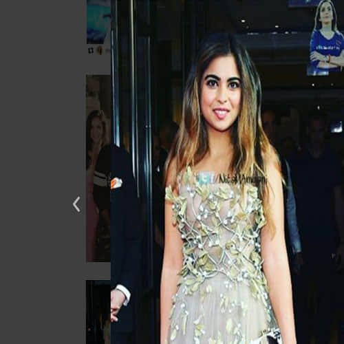 Isha Ambani makes a stunning debut at MET Gala 2017