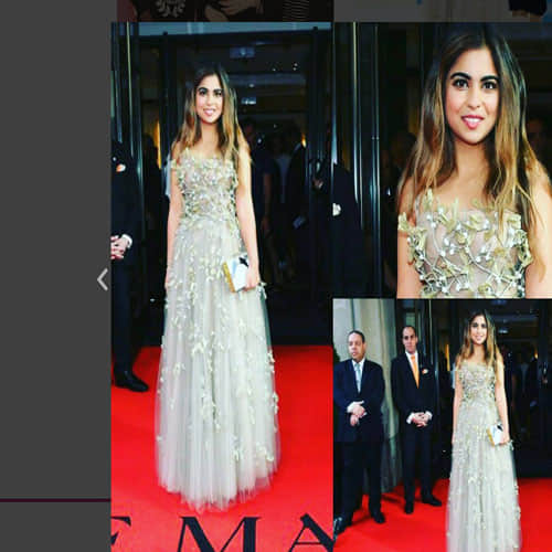 Isha Ambani makes a stunning debut at MET Gala 2017