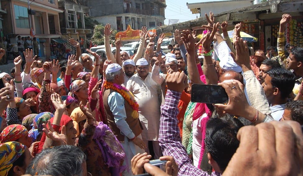Jual Oram Announce Trible Status to Girpar Area of Himachal.