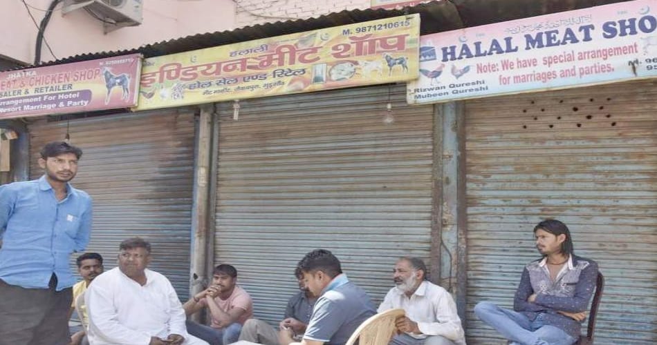  Preparing To Stop Illegal Sale Of Meat In Haryana
