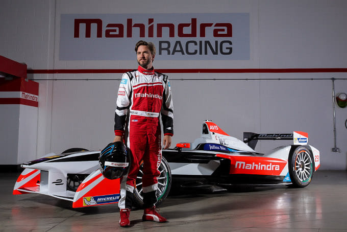 participate in driven by design contest and meet formula e racer nick