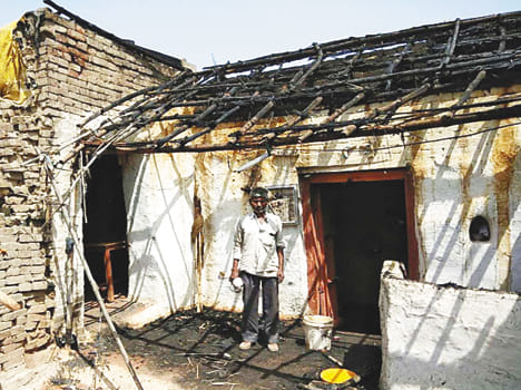 Fire on short circuit, woman's death