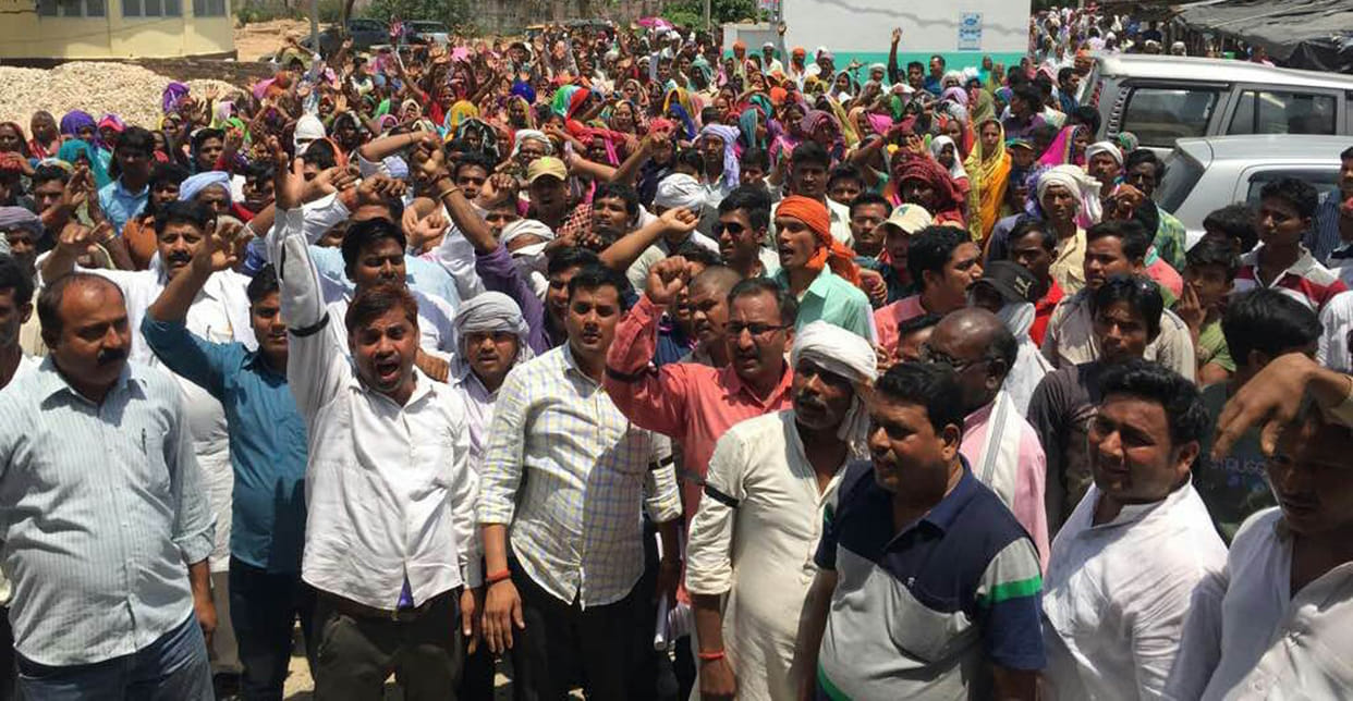 protest expansion of city area expansion
