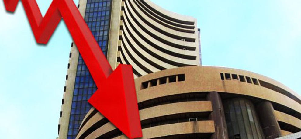 sensex, nifty closed on lower note despite ril grows on a record high