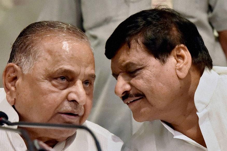 mulayam singh yadav on secular front of shivpal singh yadav.