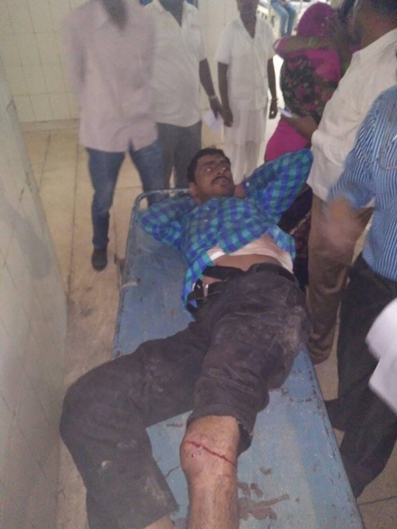 injured man didn't get sufficient treatment in agra 