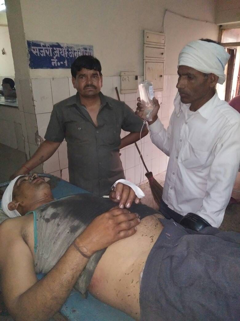 injured man didn't get sufficient treatment in agra 