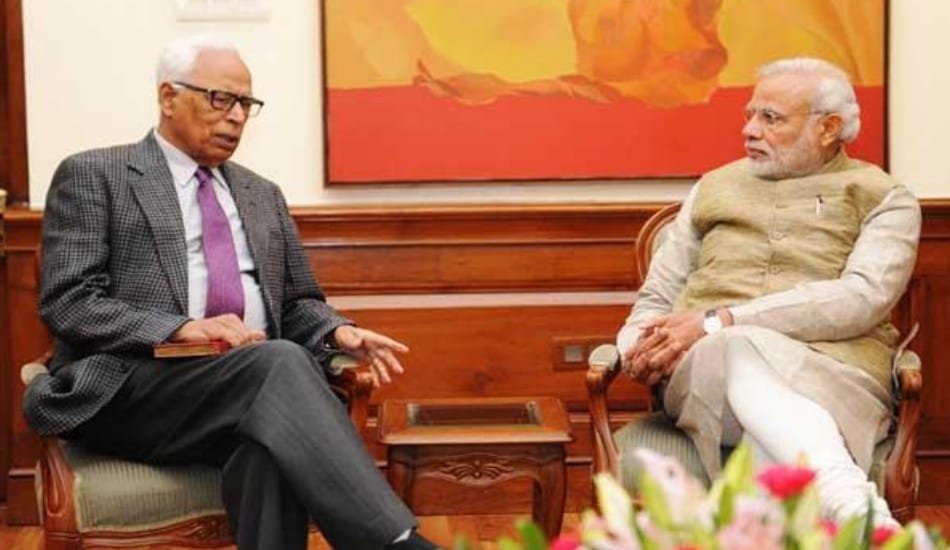 nn bohra meets NARENDRA MODI